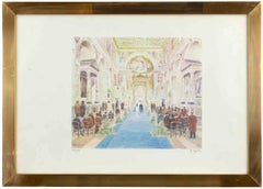 Wedding Day - Aquatint and Etching by Nazzareno Cugurra - 1970s