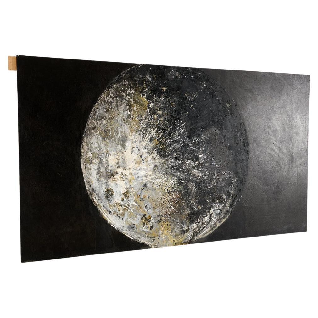 NB 01, Large-scale Painting of a Planet by Thierry Despont For Sale