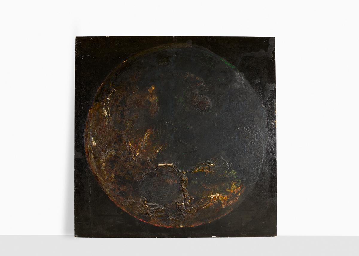 Contemporary NB 05, Large-scale Painting of a Planet by Thierry Despont For Sale