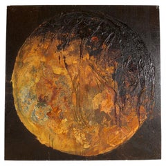 NB 07, peinture à grande échelle d'une planète par Thierry Despont