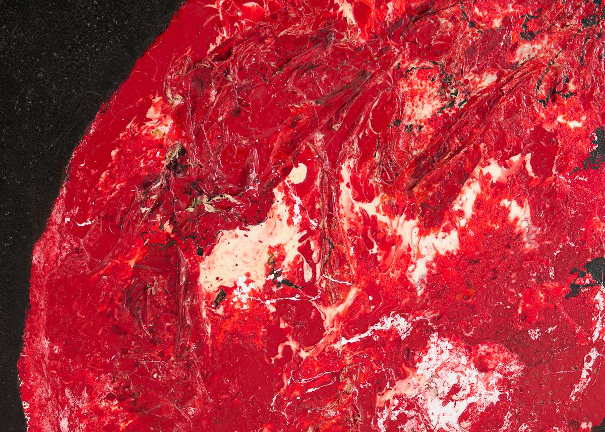 NB 10, Large-scale Painting of a Planet by Thierry Despont In Good Condition For Sale In New York, NY