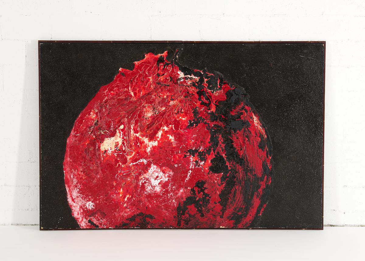 Contemporary NB 10, Large-scale Painting of a Planet by Thierry Despont For Sale