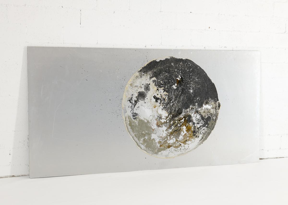 American NB 14, Painting of a Planet from the collection of Thierry Despont For Sale