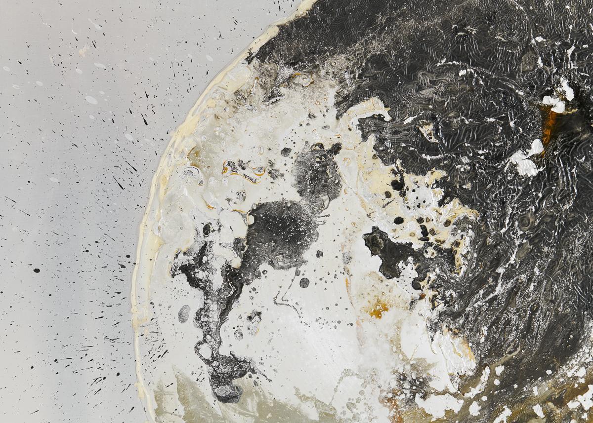 Contemporary NB 14, Painting of a Planet from the collection of Thierry Despont For Sale