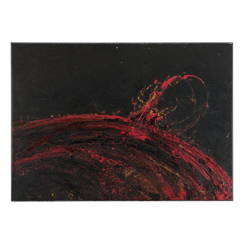 NB 16, peinture à grande échelle d'une planète par Thierry Despont