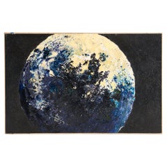 NB 17, Large-scale Painting of a Planet by Thierry Despont