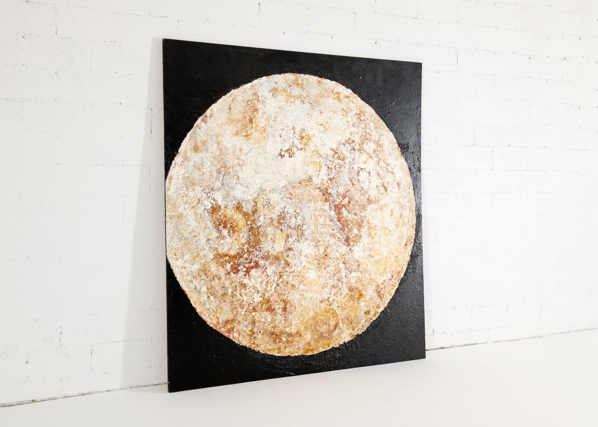 American NB 21, Large-scale Painting of a Planet by Thierry Despont For Sale