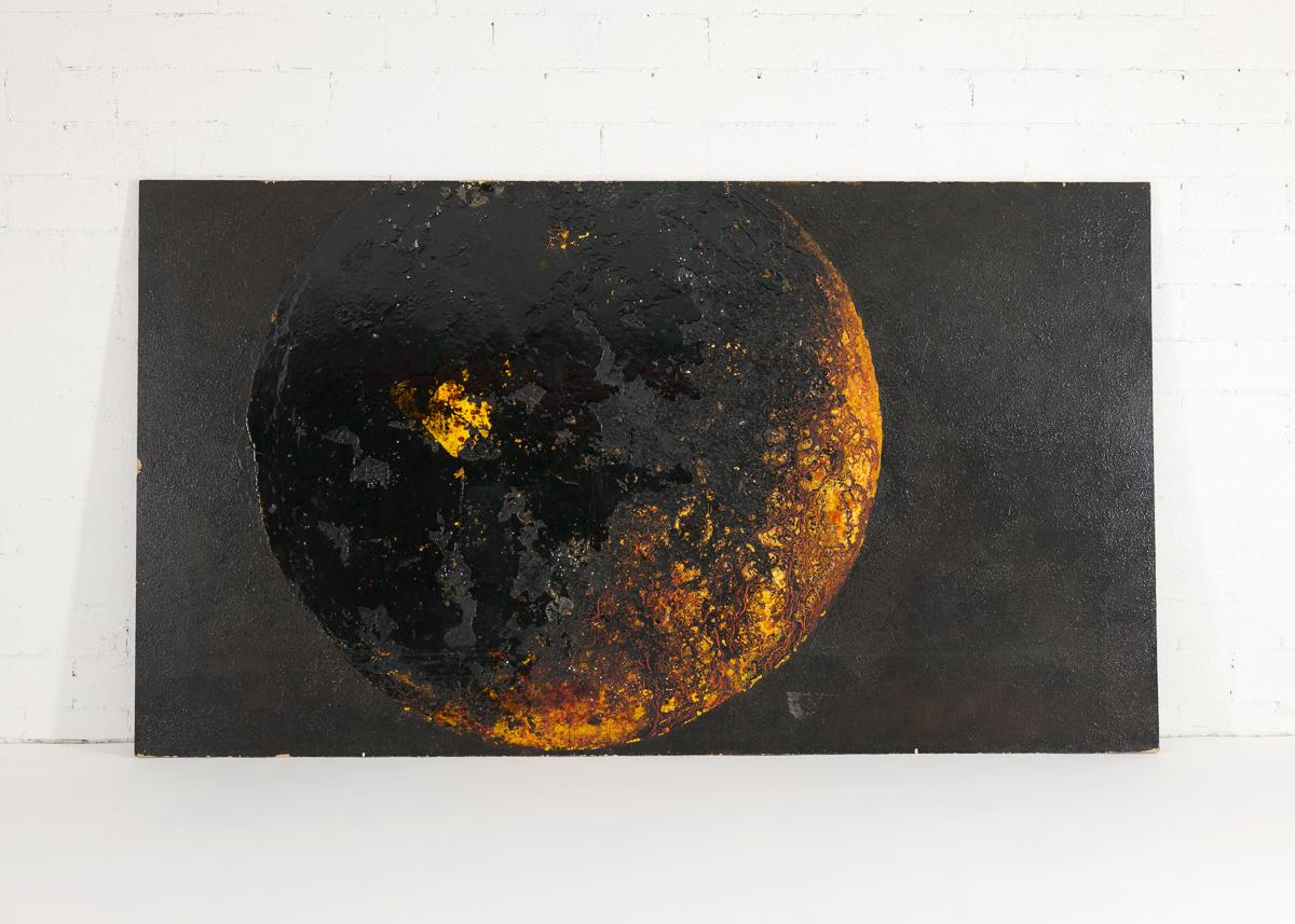 XXIe siècle et contemporain NB 25, peinture à grande échelle d'une planète par Thierry Despont en vente