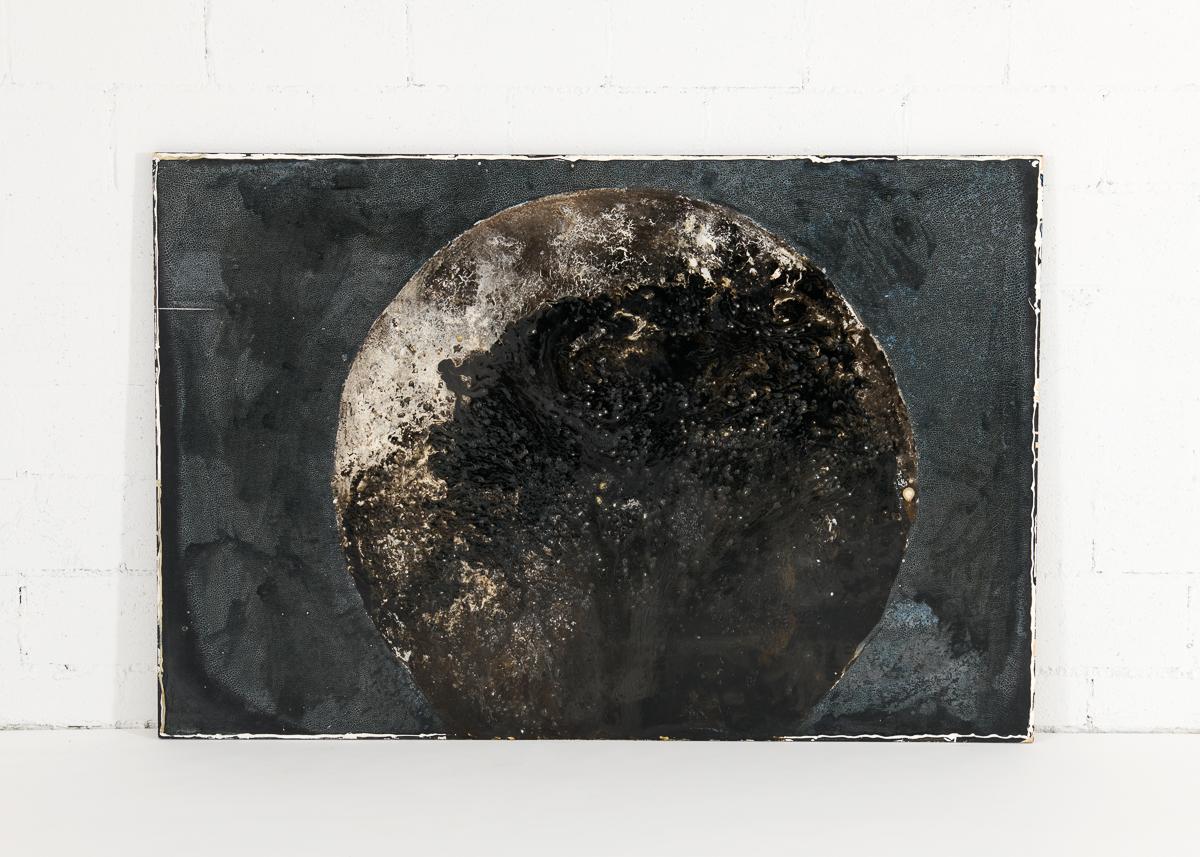 Contemporary NB 29, Large-scale Painting of a Planet by Thierry Despont For Sale