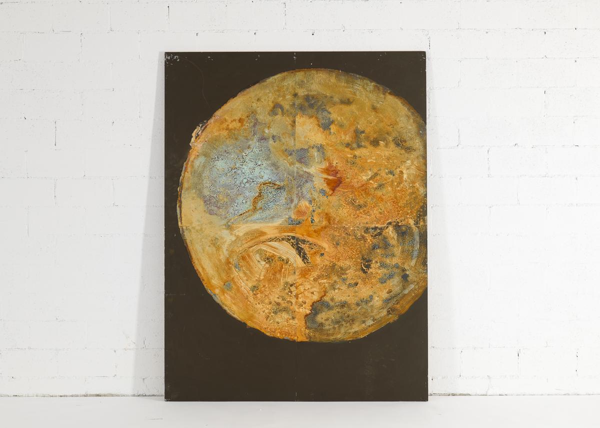 Émail NB 32, peinture à grande échelle d'une planète par Thierry Despont en vente