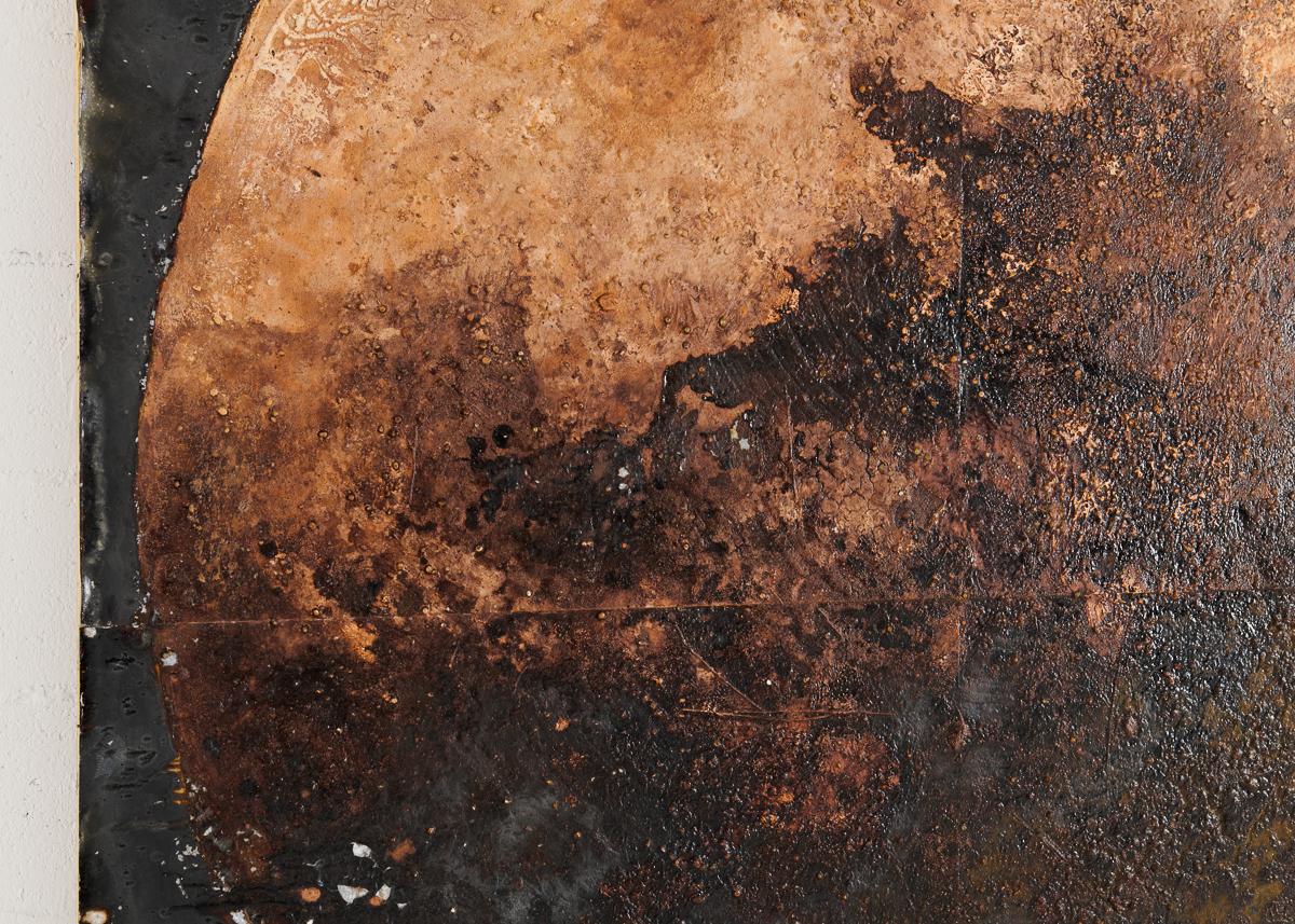 Américain NB 33, peinture à grande échelle d'une planète par Thierry Despont en vente