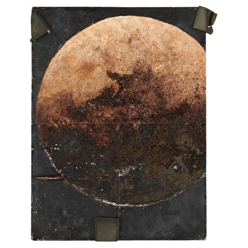 NB 33, peinture à grande échelle d'une planète par Thierry Despont