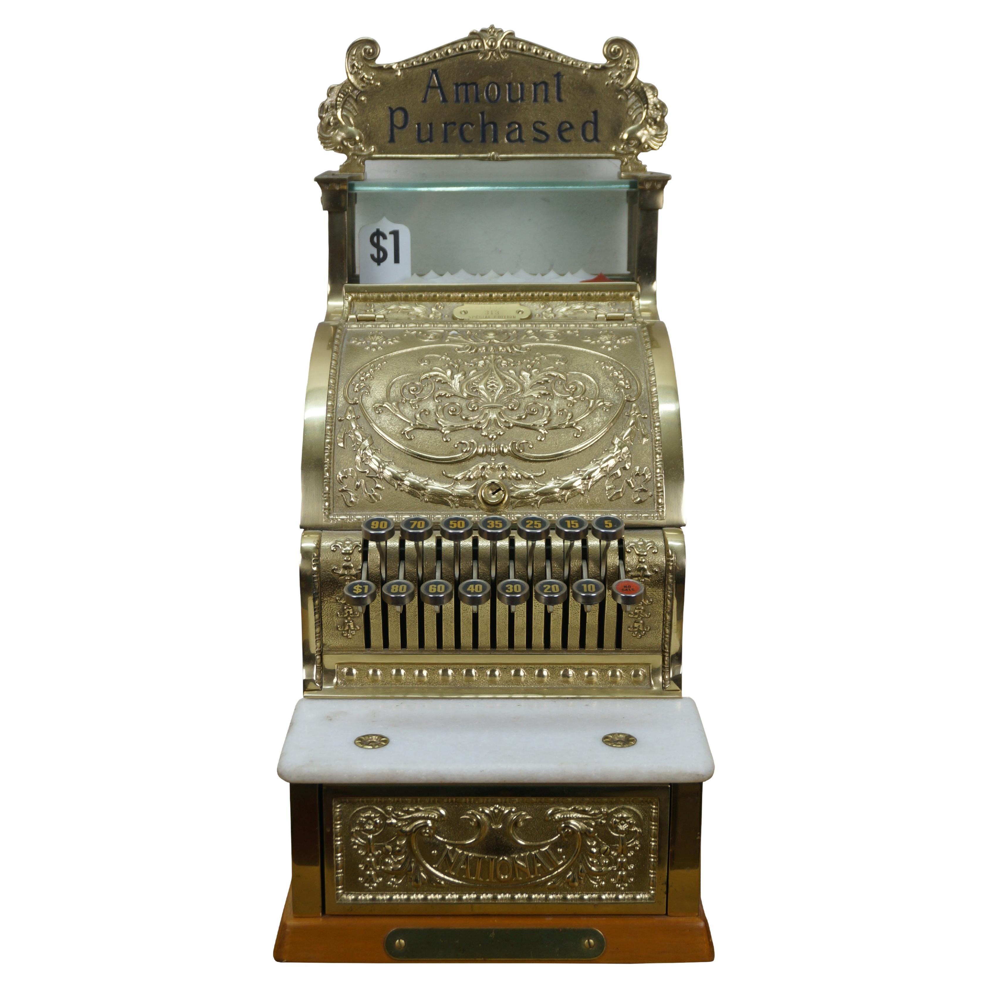 NCR National Cash Register Special Edition 313 Total Adding Machine 20"