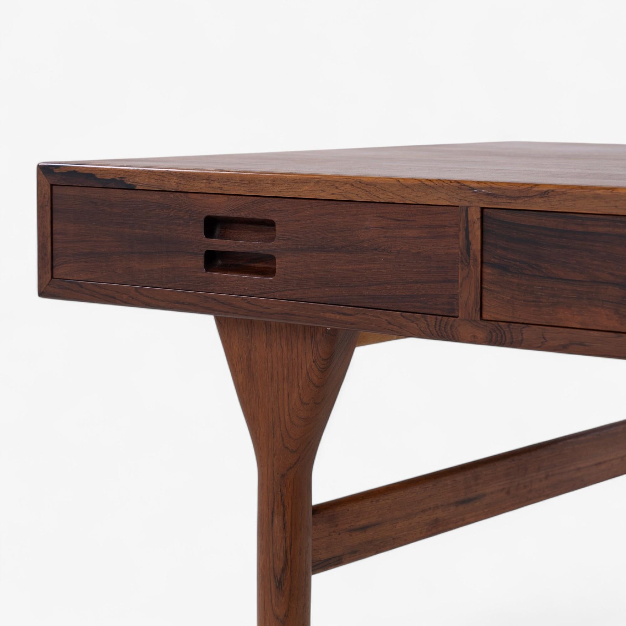 ND 93 - Bureau en bois de rose de Nanna Ditzel Bon état - En vente à Copenhagen, DK