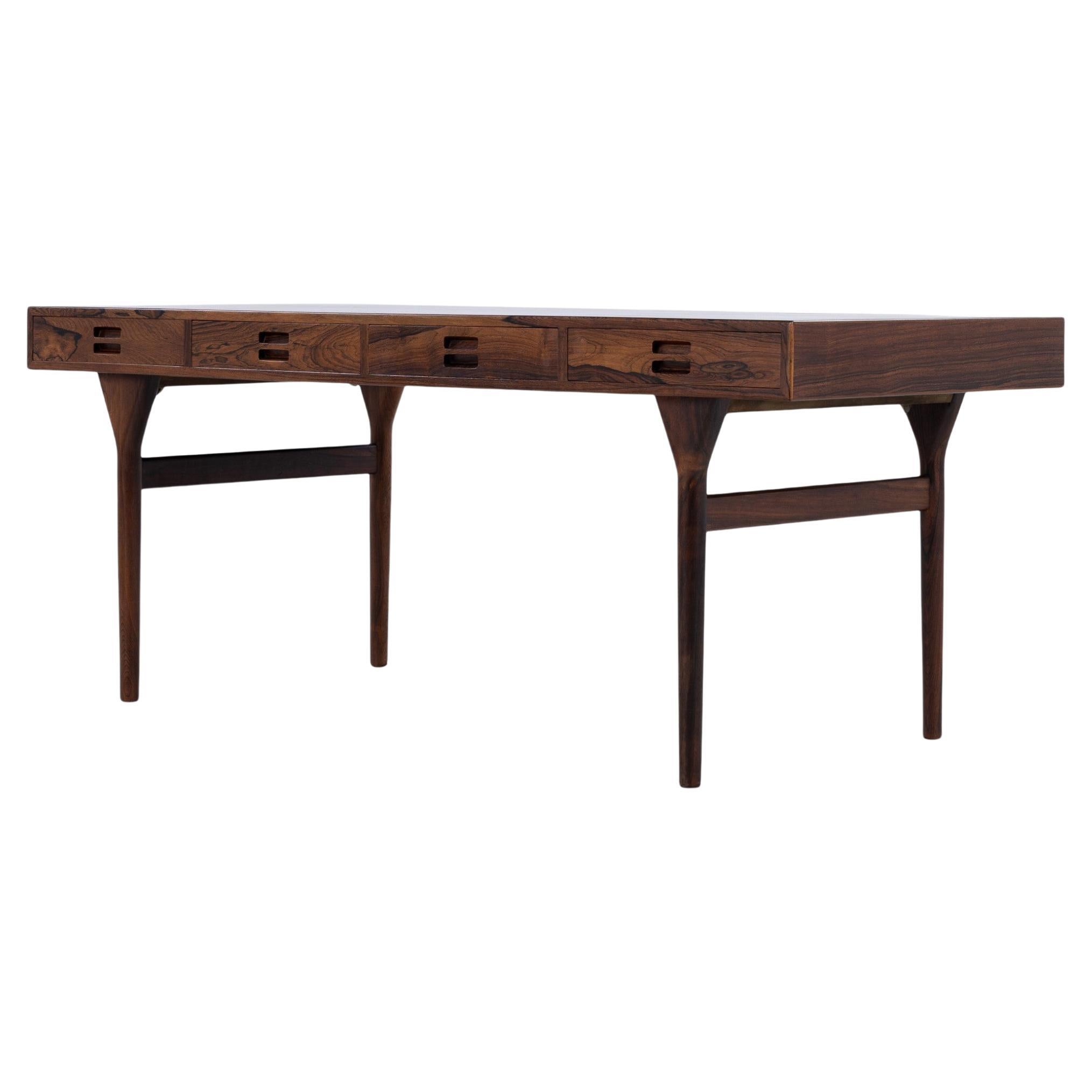 ND 93 - Desk with 4 drawers in Rio-Rosewood by Nanna Ditzel