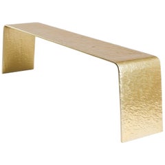 NØDE, Intermissiøn, Carved and Anodized Aluminium Bench