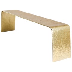 NØDE, Intermissiøn, Carved and Anodized Aluminium Bench