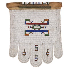 Retro Ndebele Married Woman's Beaded Apron, South Africa 