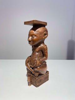 Ndop Kuba Statue From The Kuba Ndengese Shoowa Tribe Dr Congo Kasaï African Art