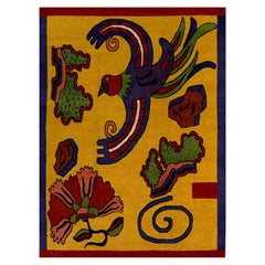 NDP14 Woollen Carpet by Nathalie Du Pasquier for Post Design Collection/Memphis