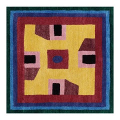 NDP21 Woollen Carpet by Nathalie du Pasquier for Post Design collection/Memphis