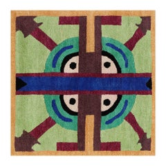 NDP22 Woollen Carpet by Nathalie Du Pasquier for Post Design Collection/Memphis