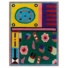 NDP28 Woollen Carpet by Nathalie du Pasquier for Post Design Collection/Memphis