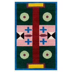 NDP32 Woollen Carpet by Nathalie du Pasquier for Post Design Collection/Memphis