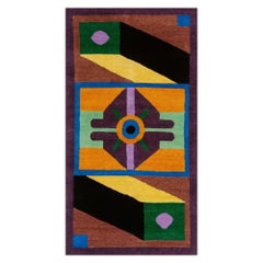 NDP33 Woollen Carpet by Nathalie du Pasquier for Post Design Collection/Memphis