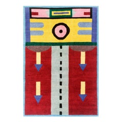 NDP42 Woollen Carpet by Nathalie du Pasquier for Post Design Collection/Memphis