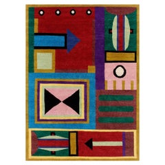 NDP44 Woollen Carpet by Nathalie du Pasquier for Post Design Collection/Memphis