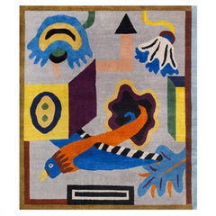 NDP47 Alfombra de lana de Nathalie du Pasquier para Post Design Collection/Memphis