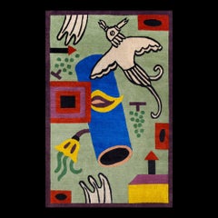 NDP48 Woollen Carpet by Nathalie Du Pasquier for Post Design Collection/Memphis