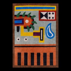 NDP49 Woollen Carpet by Nathalie Du Pasquier for Post Design Collection/Memphis