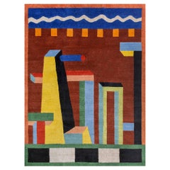 NDP51 Woollen Carpet by Nathalie Du Pasquier for Post Design Collection/Memphis