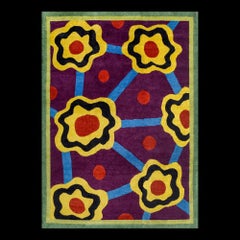 NDP53 Woollen Carpet by Nathalie du Pasquier for Post Design Collection/Memphis