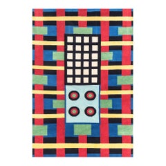 NDP56 Woollen Carpet by Nathalie Du Pasquier for Post Design Collection/Memphis