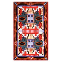 NDP9 Woollen Carpet by Nathalie du Pasquier for Post Design Collection/Memphis
