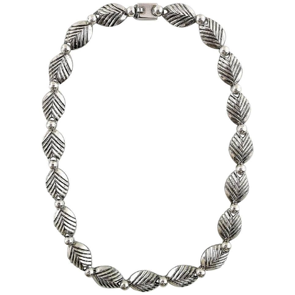 N.E. Da Collana in argento Sterling Moderna Design Danese