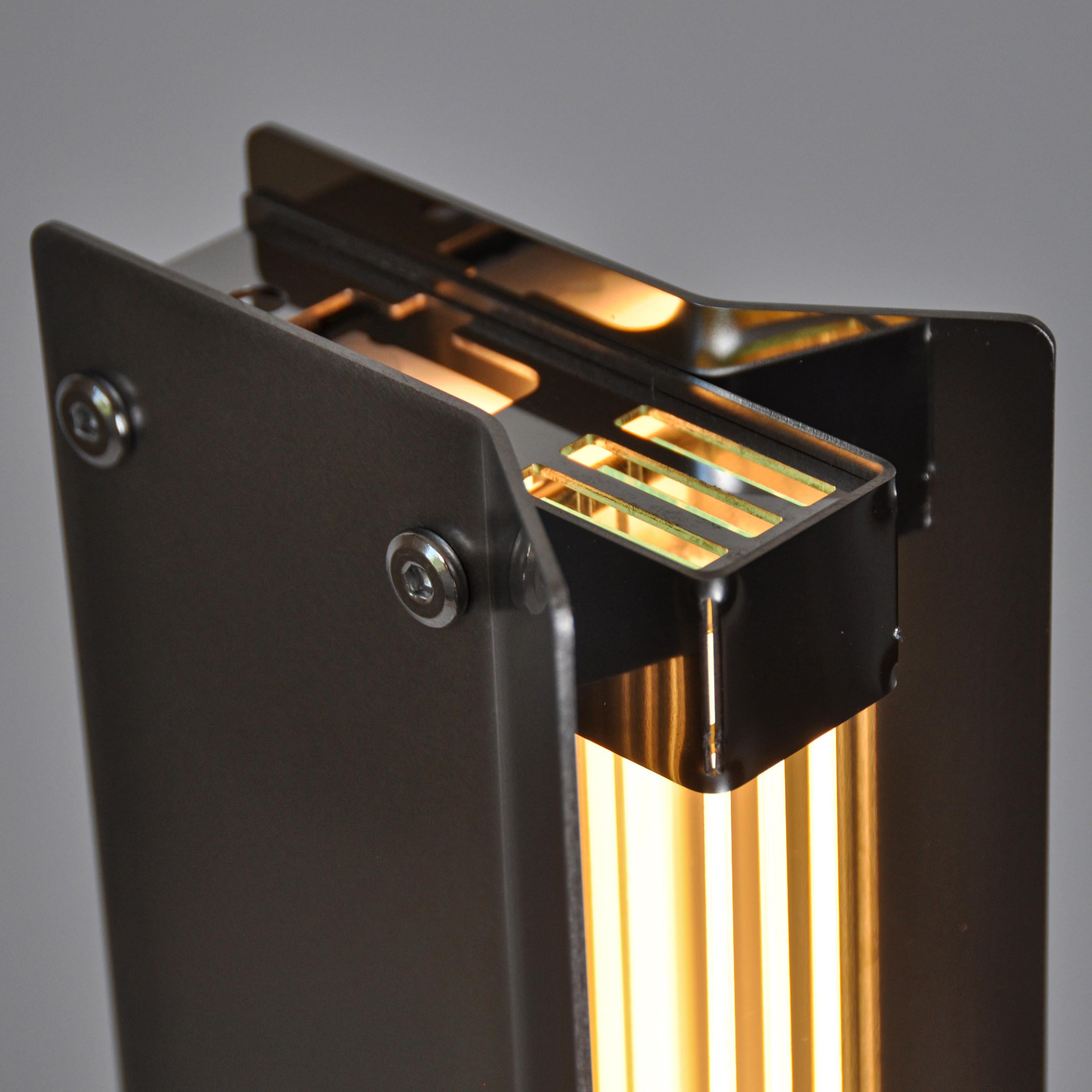 Lámpara Ne600 Mat And Mirror by MLK Furniture Acero inoxidable en venta
