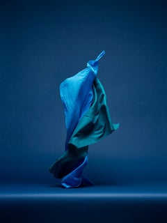 Dancing Fabric, Blue
