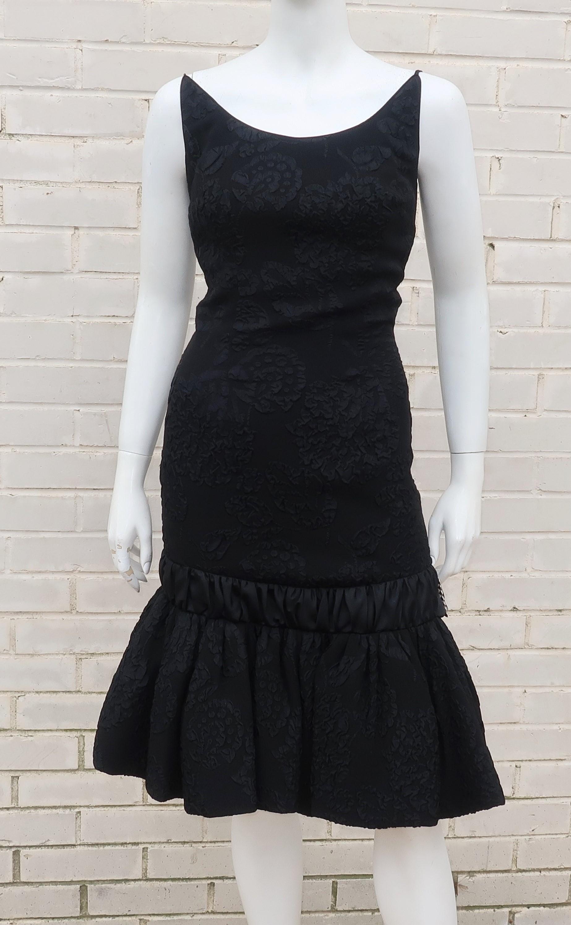 1960 black dress