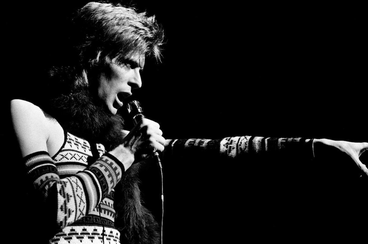 Neal Preston Black and White Photograph - David Bowie