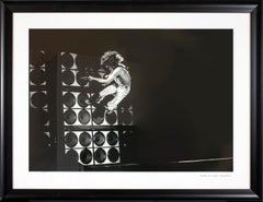 Vintage "Eddie Van Halen Wall Jump" photograph by Neal Preston from Hard Rock Hotel 