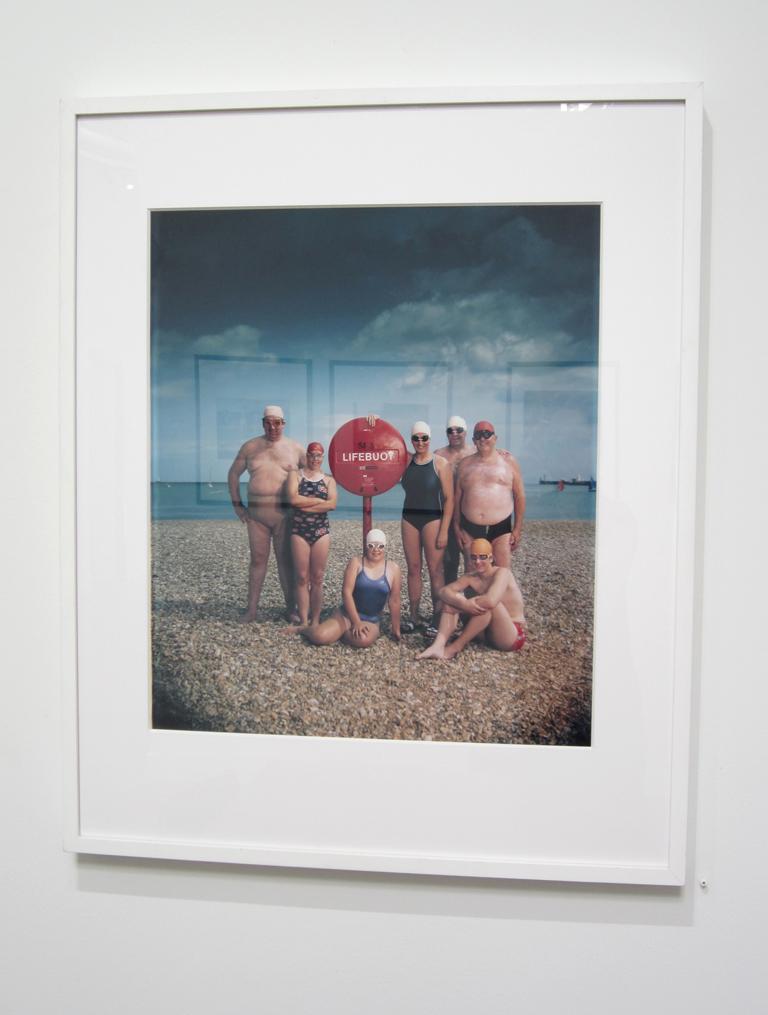 Channel Swimmers, July 15, 1984 - Contemporary Photograph by Neal Slavin