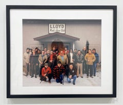 Lloyd Rod & Gun Club - Group Portrait, Männer, Schnee, Gewehr, Winter, Jäger