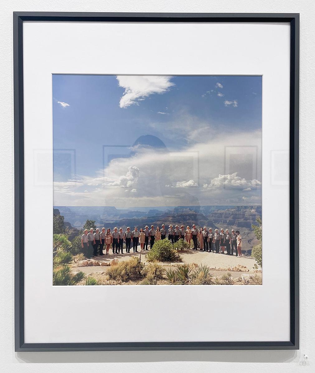 Park Service: Grand Canyon - Color Group Portrait, National Park, Landscape - Photograph by Neal Slavin