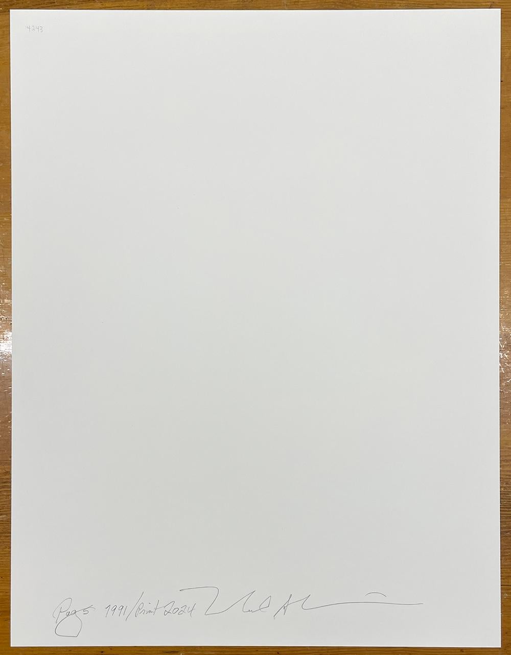 Pugs de Neal Slavin presenta 15 carlinos sentados en mesas cubiertas de terciopelo, con sus dueños asomando por detrás de la tela.

Impresión pigmentada de archivo
Tamaño del papel: 22 x 17 pulg., Tamaño de la imagen: 20,5 x 16 pulg.
Edición de 12
