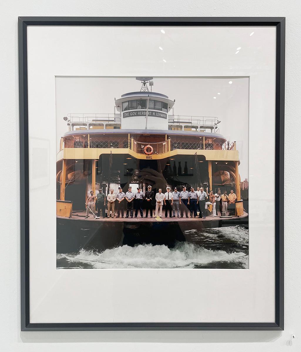 Staten Island Ferry, Narrows Bay, NY - Photograph by Neal Slavin