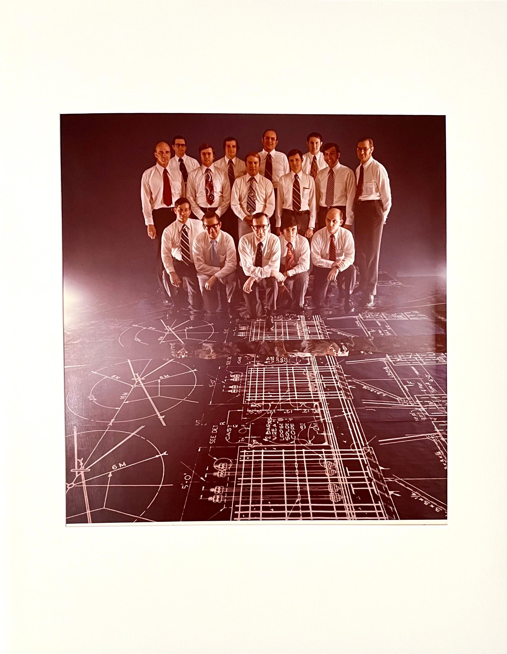 Neal Slavin-Farbfotografie Ektacolor-Foto, Vintage, C-Druckgruppen in Amerika im Angebot 1